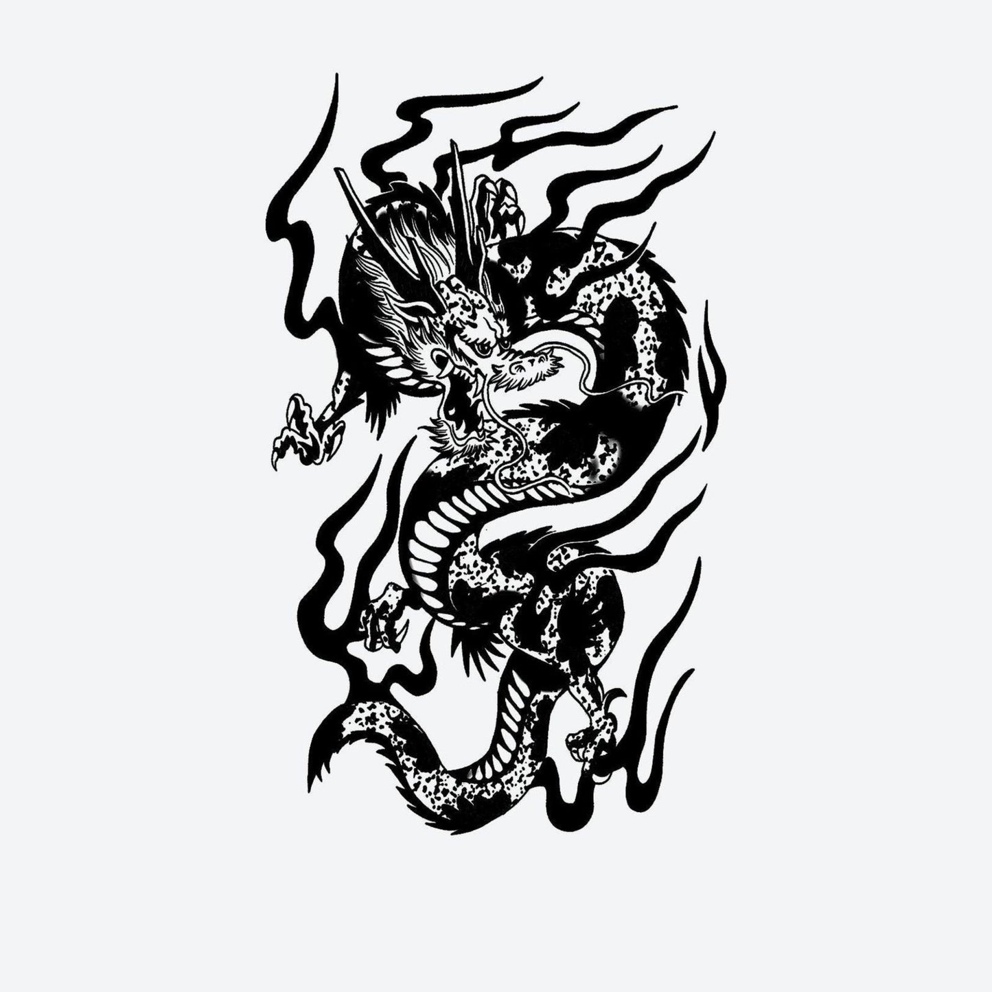 Black Chinese Dragon