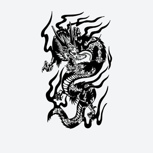 Black Chinese Dragon