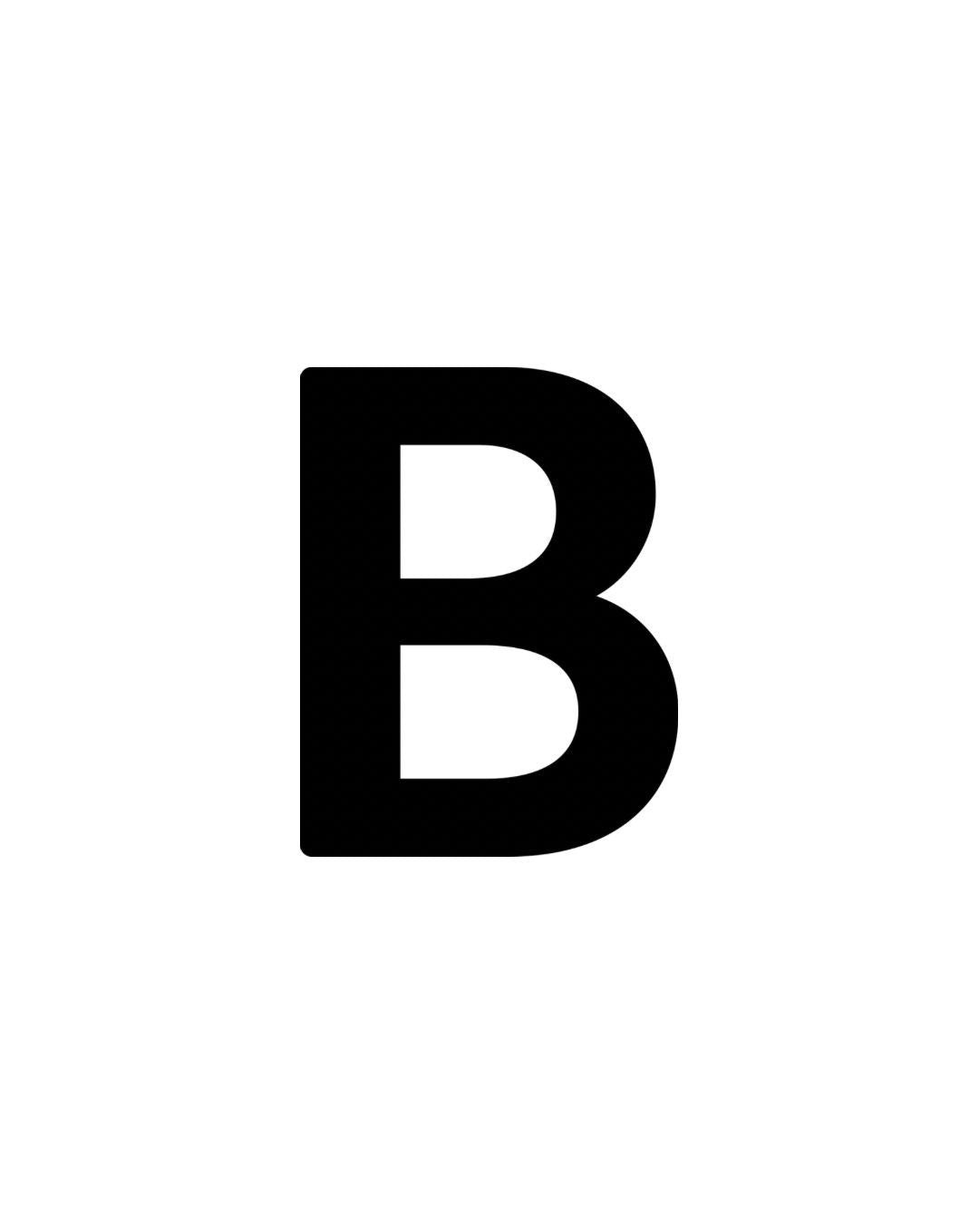 B