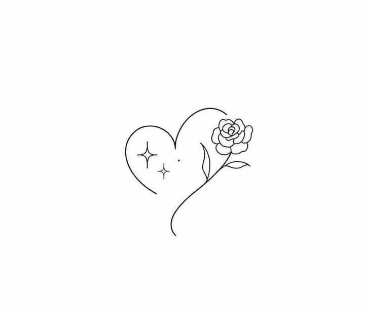 Heart rose