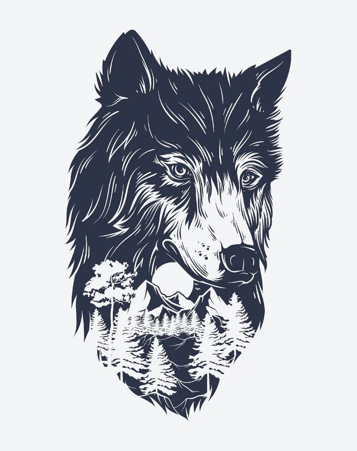 Ornamental Wolf