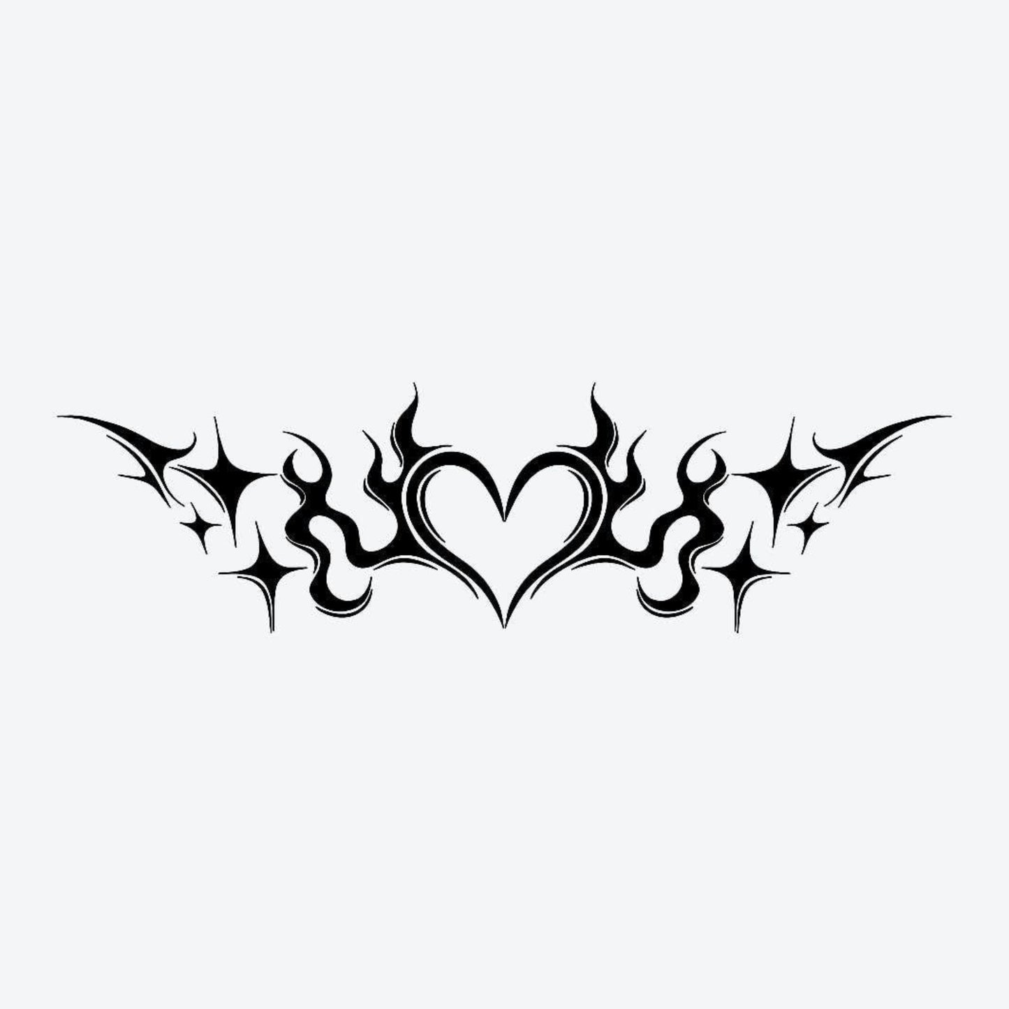 Burning heart