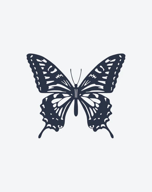 Butterfly silhouette
