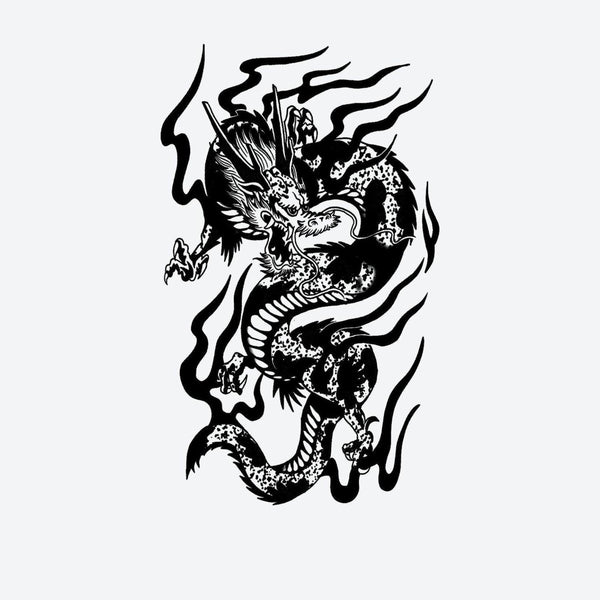 Black Chinese Dragon