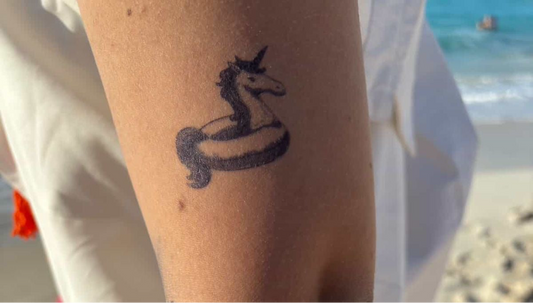 Floating unicorn