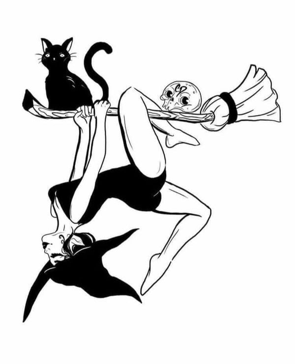Flying witch
