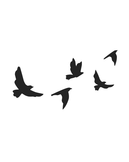 flying pigeons