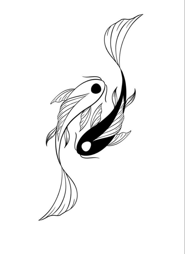 Twin koi
