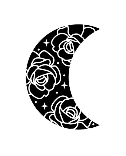 Floral moon
