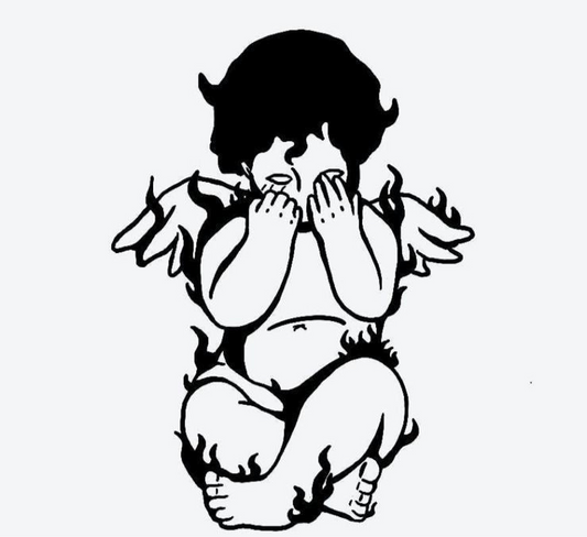 Crying angel