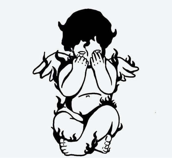 Crying angel
