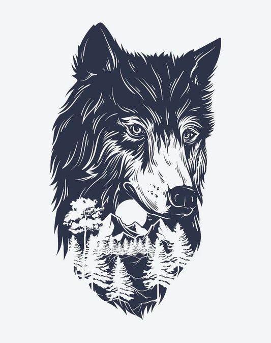 Ornamental Wolf