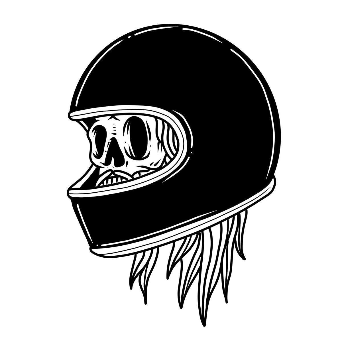 Biker Skull