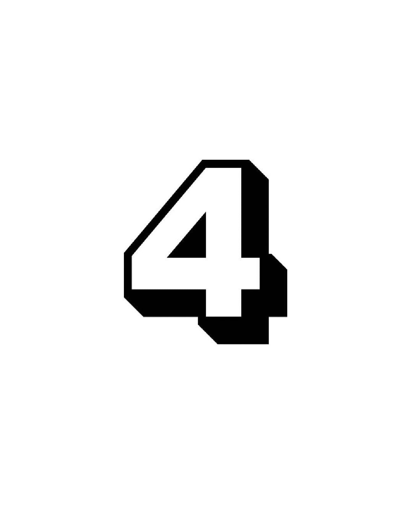 Number tattoo