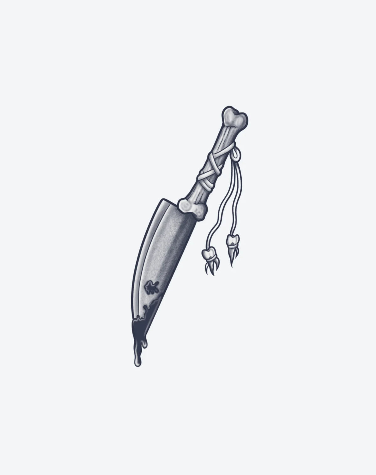 Dagger with charms