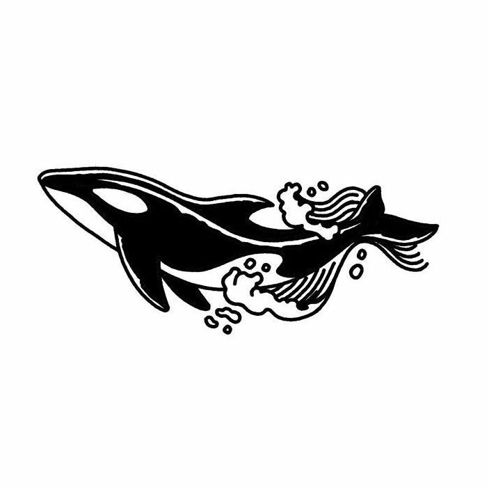 Playing whale